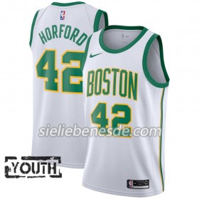 Kinder NBA Boston Celtics Trikot Al Horford 42 2018-19 Nike City Edition Weiß Swingman